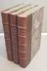 Théatre - traduction nouvelle par M.X. Marmier (6° édition) - 3 volumes. Schiller