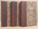 Théatre - traduction nouvelle par M.X. Marmier (6° édition) - 3 volumes. Schiller