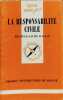 La responsabilité civile. Rassat Michele Laure