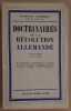 Doctrinaires de la Révolution allemande 1918-1938 (nouvelle édition). Vermeil Edmond