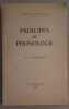 Principes de phonologie. Troubetzkoy N.S