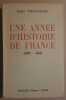 Une année d'histoire de France 1940-1941. Thouvenin Jean