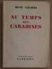 Au temps des carabines. Chambe René