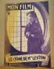 Revue mon film n° 89 / le crime de Mme Lexton ( Joan Fontaine ). Collectif