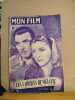 Revue mon film n° 97 / les caprices de Suzanne ( joan fontaine et George Brent ). Collectif