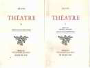 Theatre - 2 tomes / 2 - preface de marcel arland - notes et notices de pierre flottes -----. Racine