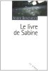 Le livre de Sabine. André Benchetrit