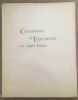 Chansons d'equinoxe (exemplaire n° 100 sur 340). Florent André/ Dedicacé Dédicace De L'auteur