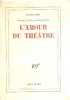 Descriptions critiques VI/ l'amour du théatre. Roy Claude