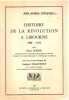 Histoire de la revolution a libourne 1789-1795. Besson Marc
