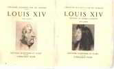 LOUIS XIV Extraits des mémoires du temps recueillies par. Tomes 1&2. Ebeling