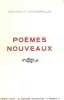 Poemes nouveaux. Casteropoulos Constantin