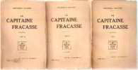 Le capitaine fracasse/ 3 tomes. Gautier Theophile