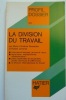 La division du travail. Marie-Christine Ferrandon  Robert Jammes