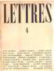 Lettres :troisieme année / n° 4. Collectif