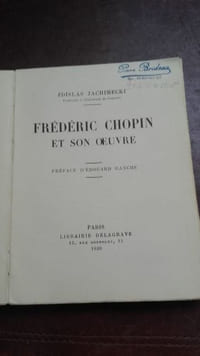 Fréderic Chopin et son oeuvre