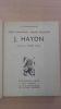 J. Haydn, Petit Chanteur, Grand musicien . Guillemot-Magitot, G. .