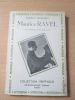 Maurice Ravel . Machabey, Armand.