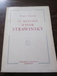 Le message d'Igor Strawinsky