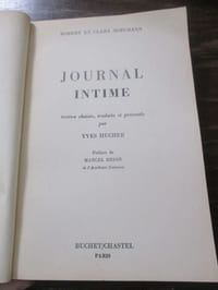 Journal intime