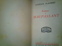 Lettres à Maupassant
