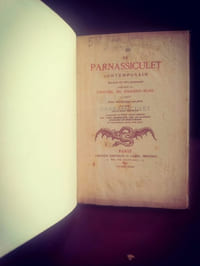 Le Parnassiculet Contemporain,