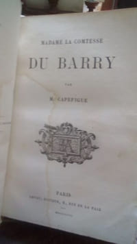 Madame La Comtesse du Barry