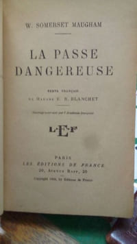 La passe dangereuse