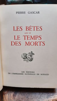 Les Bêtes suivi de Le Temps des Morts