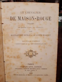 Le chevalier de la maison rouge
