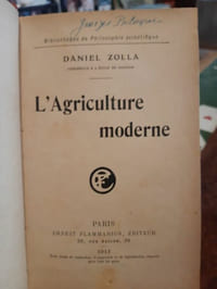 L'Agriculture Moderne