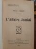 L'Affaire Jomini. Jagot, Henri Pseudonyme.