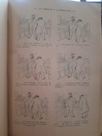 Recueil de Caricatures de la revue Les Maîtres Humoristes, leurs meilleurs légendes, leurs meilleurs dessins.