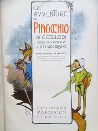 Carlo Collodi / Attilio Mussino - Le Aventure di Pinocchio [cartonnage polychrome] - 