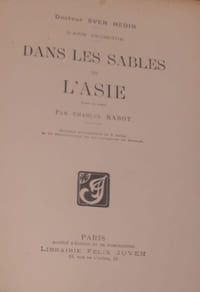 Dans les sables de l'Asie