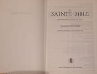 La Sainte Bible