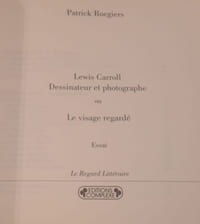 Lewis Carroll, dessinateur et photographe