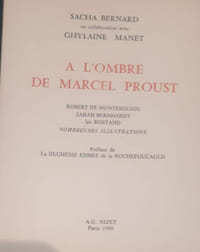A l'ombre de Marcle Proust