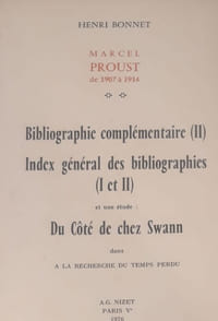 Marcel Proust de 1907 à 1914
