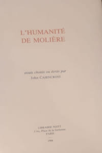 L'humanité de Molière