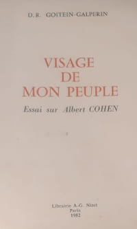 Visage de mon peuple