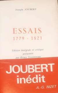 Essais, 1779-1821
