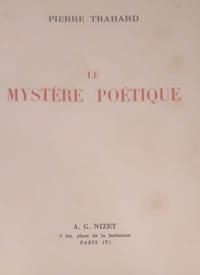 Le mystère poétique