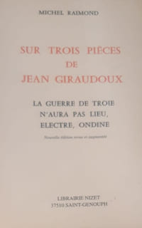 Sur trois pièces de Jean Giraudoux