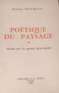Poétique du Paysage