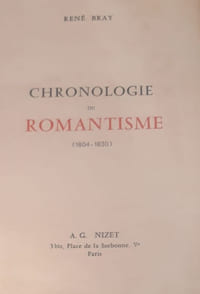 Chronologie du romantisme