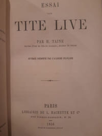 Essai sur Tite Live
