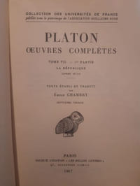 Tome VII - 1ere partie - La République Livres IV-VII