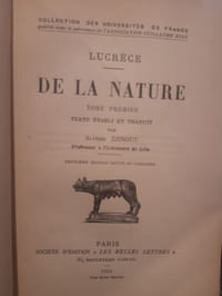 De la Nature. Tome premier