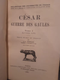 Guerre des Gaules, Livres I-IV